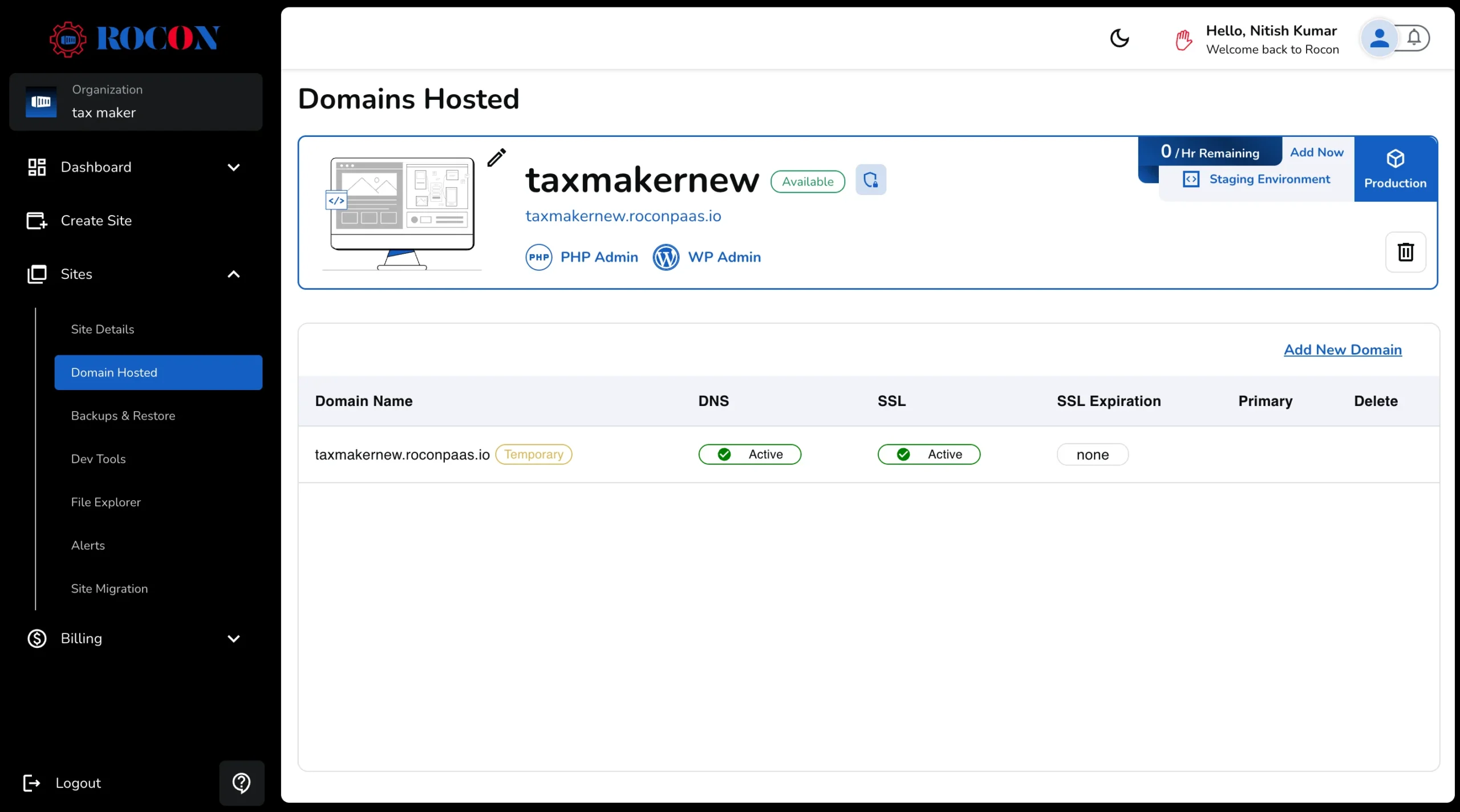 How to SSL Renewal in Rocon